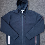 (PRE-OWNED) REEBOK Full Zip Stretchable Jacket with Hood