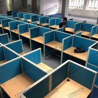 FULL FABRIC WORKSTATION CUBICLE \ FULL LAMINATED OFFICE PARTITION