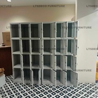 12 DOOR STEEL LOCKER OFFICE PARTITION