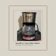 Imarflex 5-Cup Coffee Maker