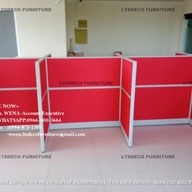 FULL FABRIC PANEL OFFICE PARTITION AND OFFICE FURNITURE