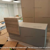 for sale customize reception table office partition and furniture