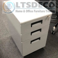 STEEL MOBILE PEDESTAL FILING CABINET OFFICE PARTITION
