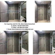 PVC ACCORDION DOOR OFFICE PARTITION