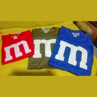 M&M Chocolate Family Terno Tshirt Top
