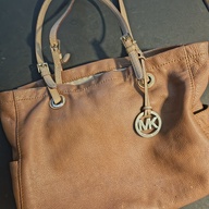 Michael Kors Tan Leather Bag