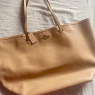 Coach Large Leather Tote Bag