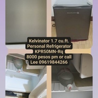 Refrigerator Kelvinator 1.7 cu.ft Mini Personal 2.5k call Lee 0961 984 42 66