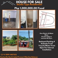 House and Lot for Sale w/ Backyard