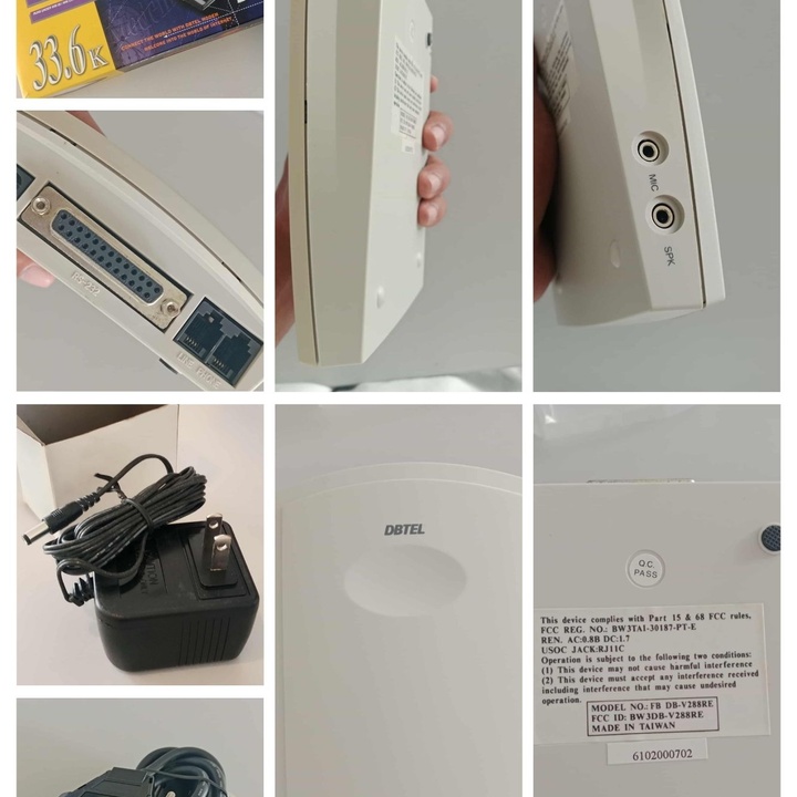 Vintage DBtel DB-V288RE Fax/Data/Voice Modem (1996) at 250.00 from ...