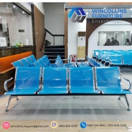 5-Seater Steel Gang Chair,