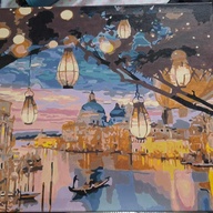 Completed Paint by Numbers Paintings