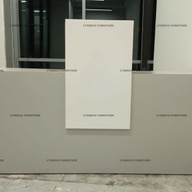 RECEPTION TABLE WITH COUNTER TOP IN FULL LAMINATED FINISH OFFICE PARTITION