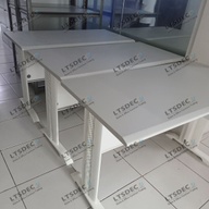 FREESTANDING TABLE OFFICE PARTITION AND FURNITURE