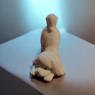 Puppy Figurine Handcrafted in Spain by Porcelanas M. Requena