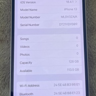 Iphone 13 / 128 GB / White
