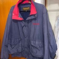 TIMBERLAND WINTER/WHEATHER WIND BREAKER JACKET NAVY BLUR RED