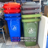 INDUSTRIAL TRASH BIN 120L