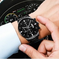 BEKING 1019 Men’s Quartz Watch Stainless Steel Fashion