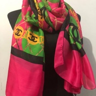 Chanel Shawl Scarfs - Chiffon Material
