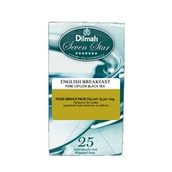 DILMAH SEVEN STARS ENGLISH BREAKFAST TEA 25's teabags/box