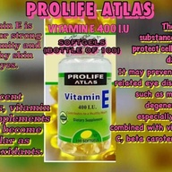 Prolife atlas vitamin E