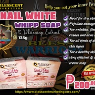 Snail White Whipp Soap (Blesscent)