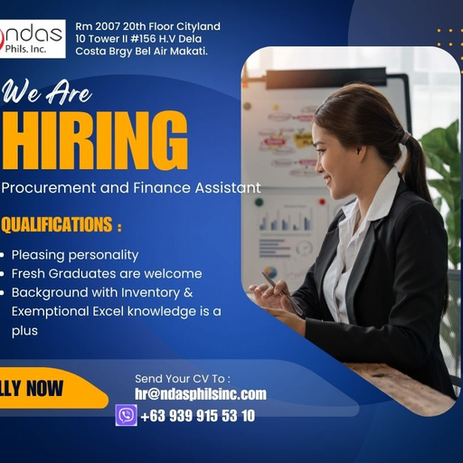 Procurement and Finance Assistant