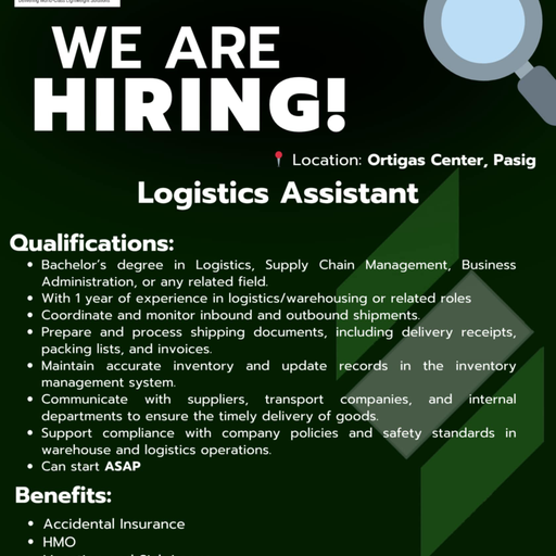 Logistic Assistant